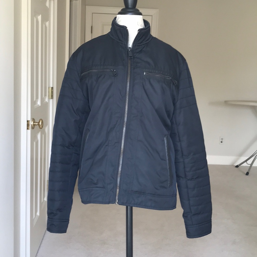 Marc New York Black Bomber Jacket